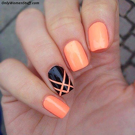 Easy Nail Art Image, Summer Simple Home Easy