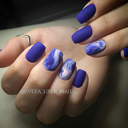 Manicure But Best Blue