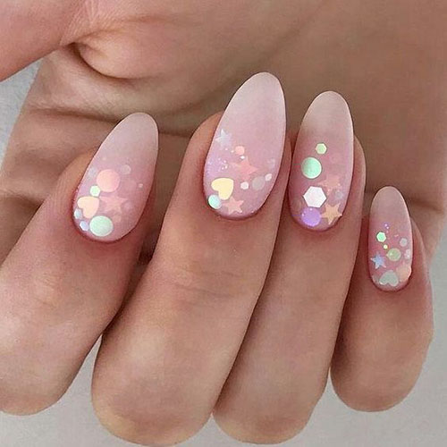 Very Short Almond Nails