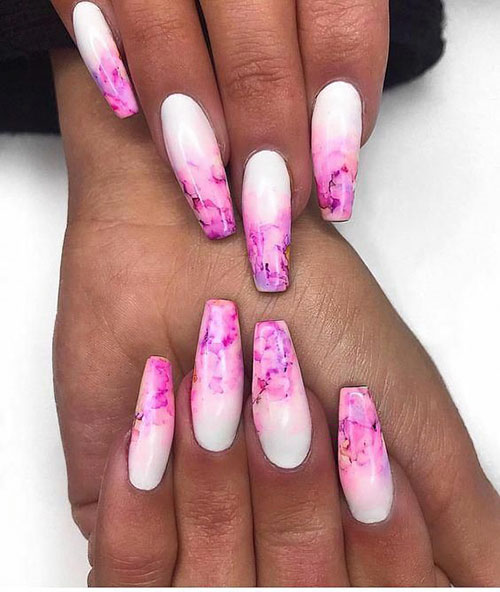 Nail Designs On Coffin Nails